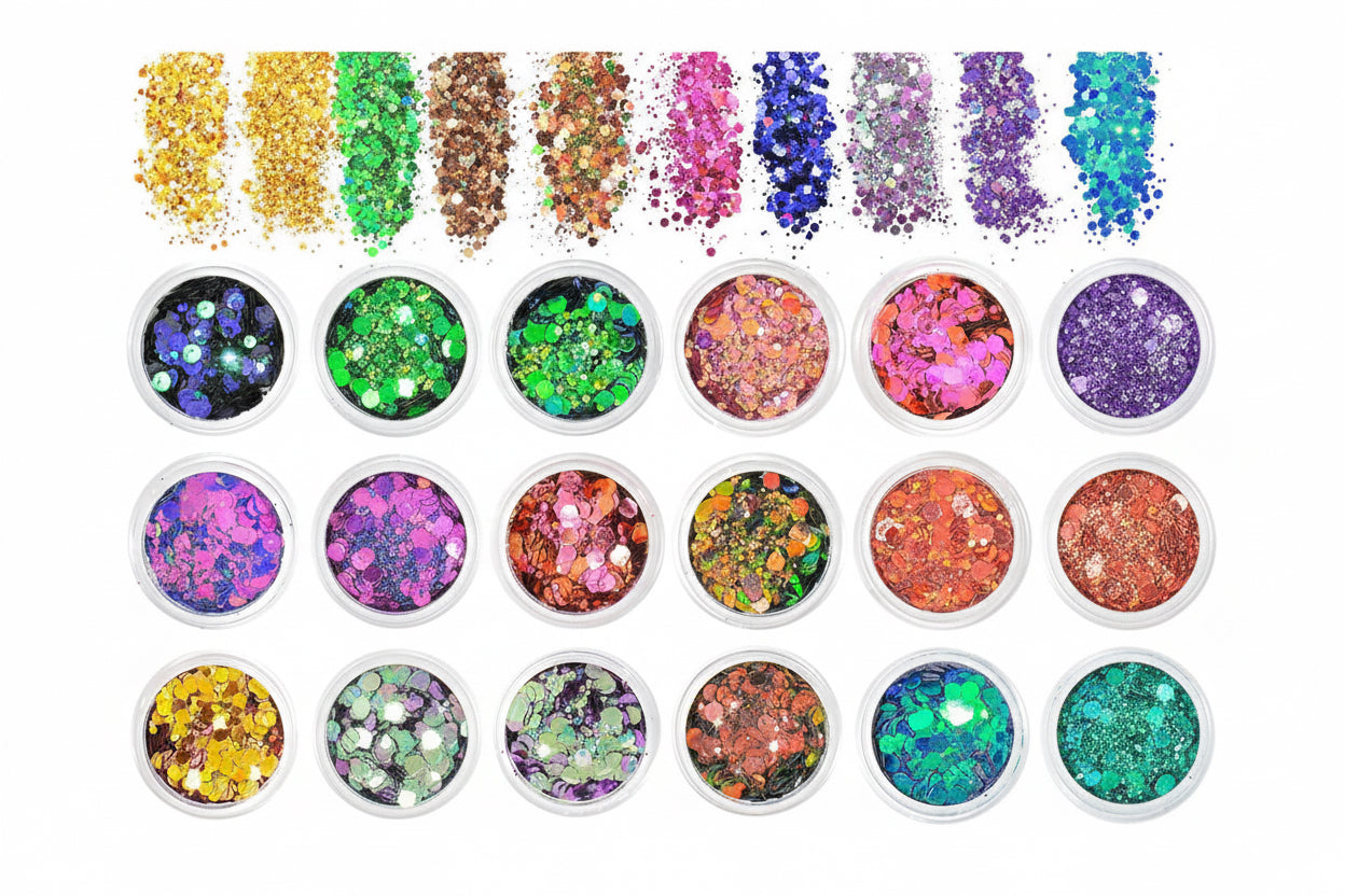 Glitter pigments