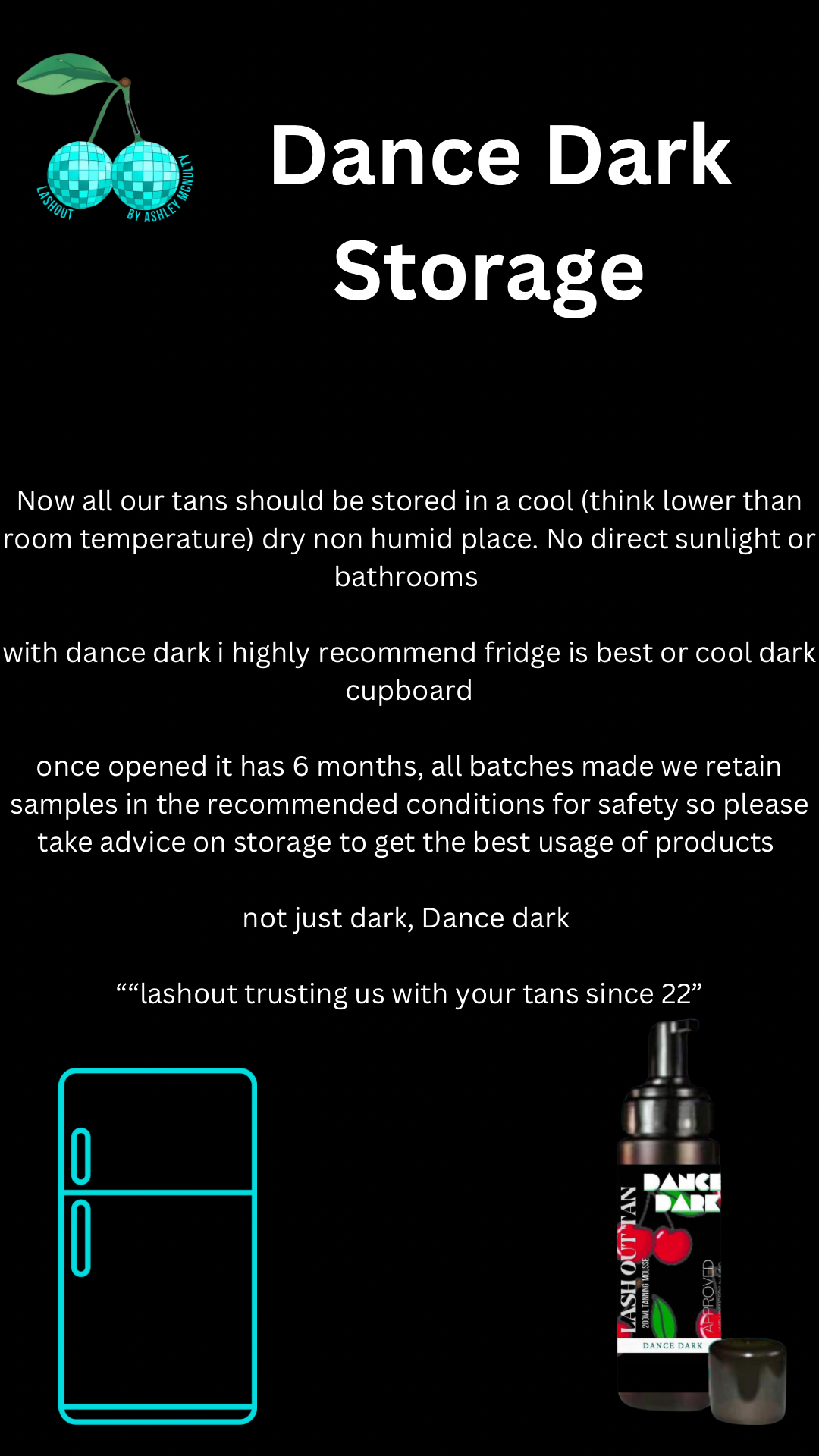 Dance dark tanning mousse