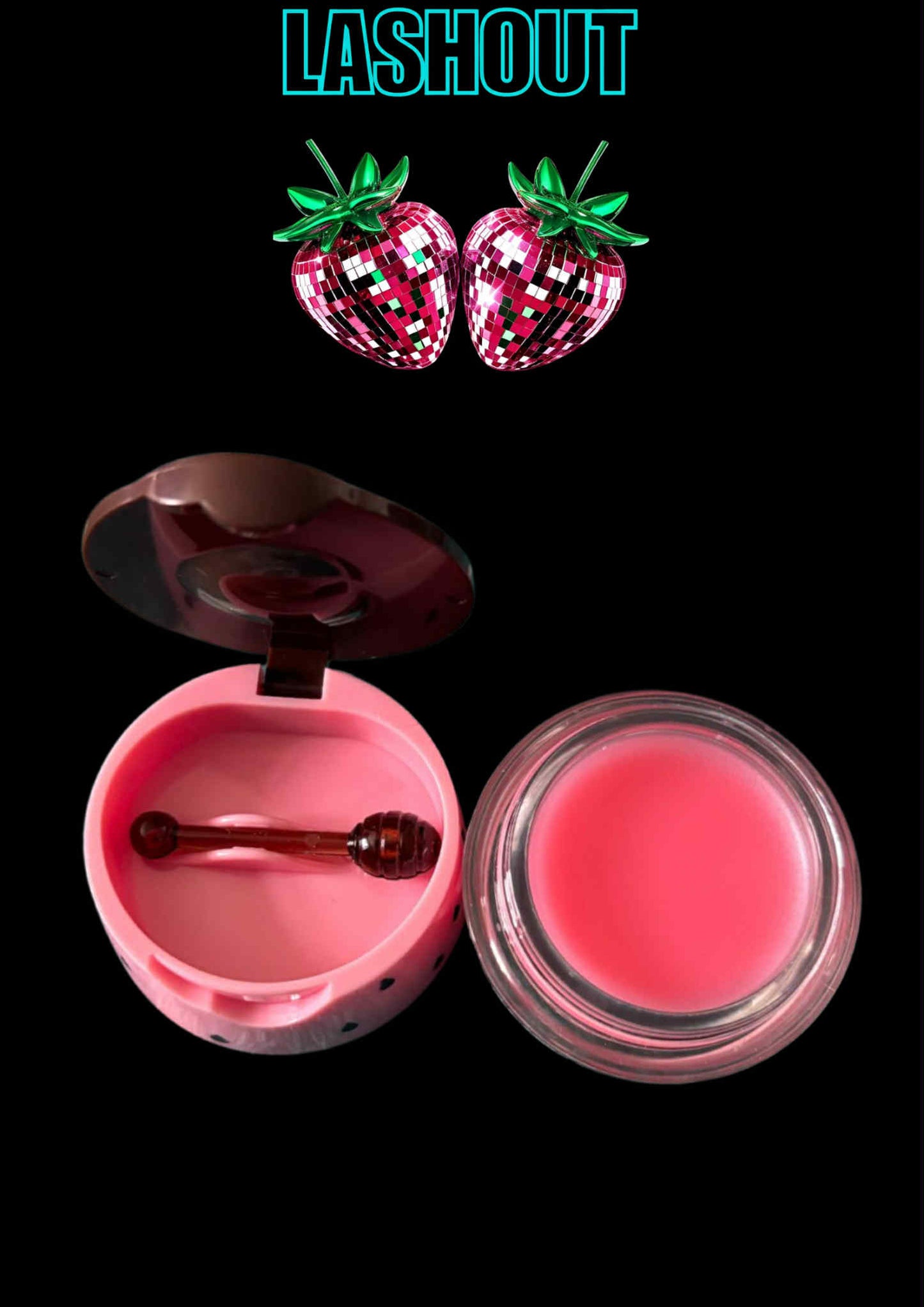 Strawberry lip balm