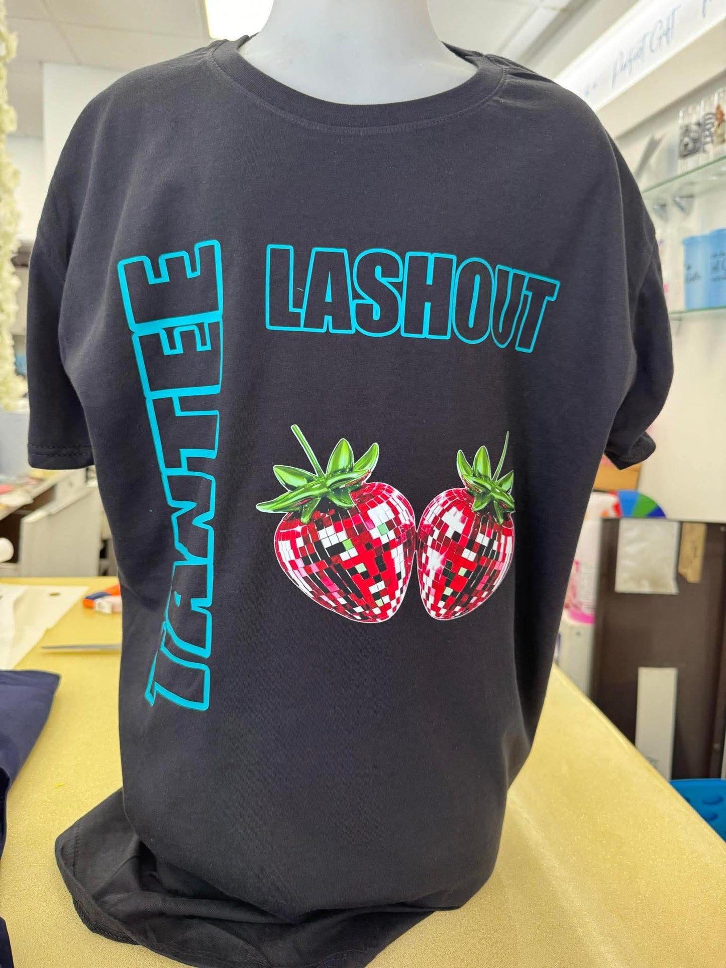Lash out Tan Tshirt
