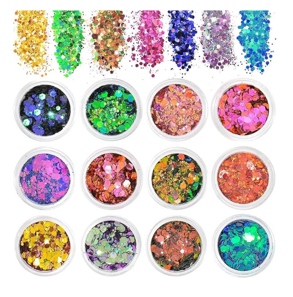 Glitter pigments